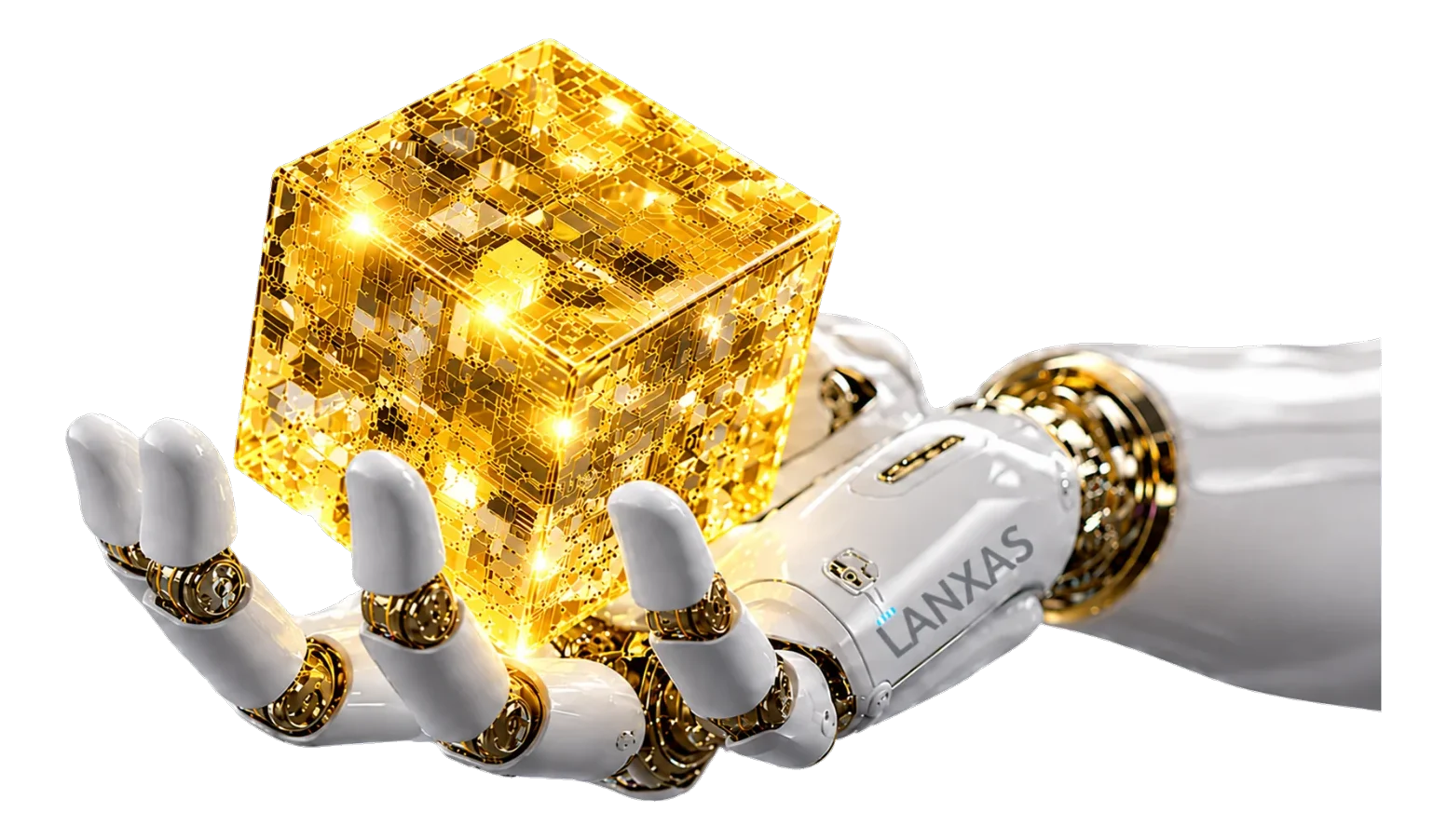 LANXAS AI ONE, ONE, le cube d'or de l'IA 100 % locale et souveraine