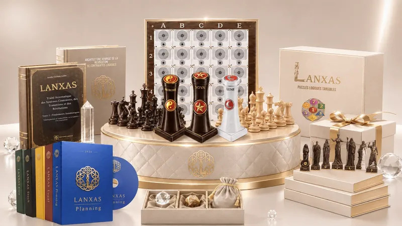 Coffret LANXAS, boutique
