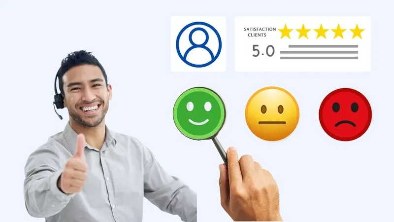 Satisfaction clients